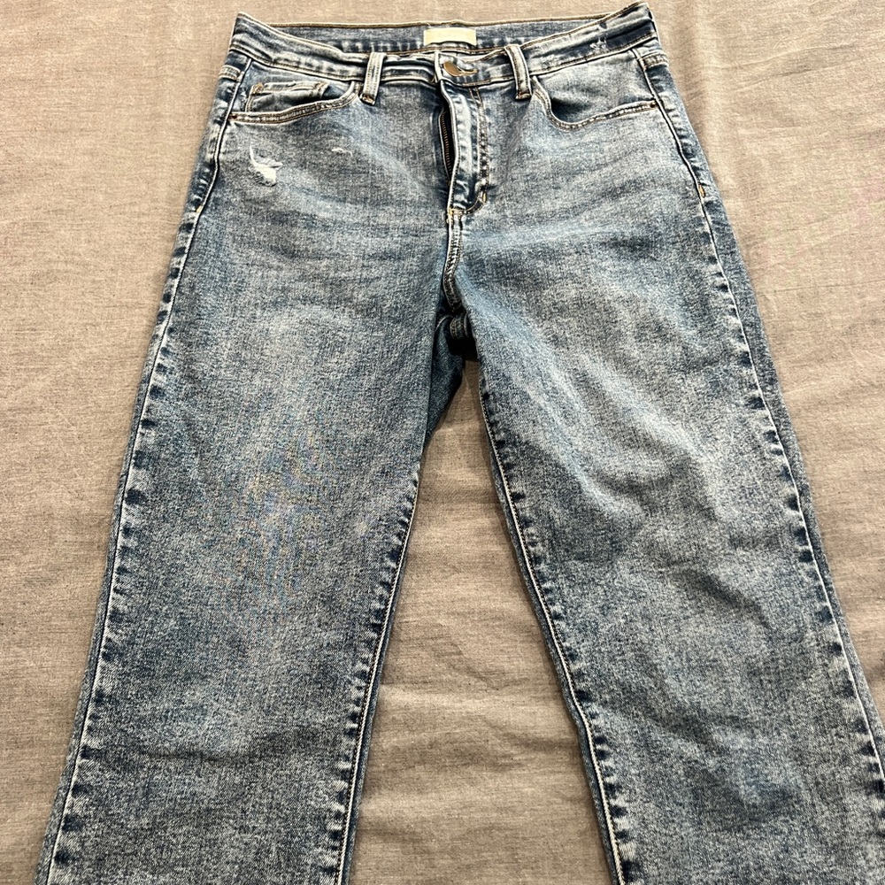 Altar'd State Classic Blue Straight Leg Jeans
